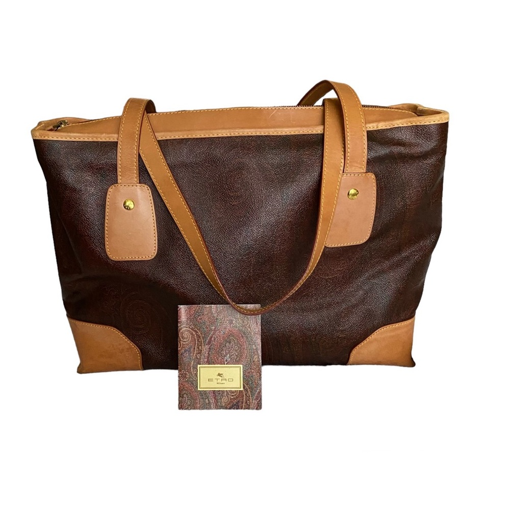 ETRO HANDBAG (VERY LIGHT-MILD STAINING/FLAKING/RUBBING)